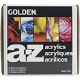 thumbnail image 1 of Golden A-Z Heavy Body Acrylic Paint Starter Set, 1 of 1