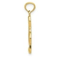thumbnail image 2 of Auriga 14K Yellow Gold Polished Treble Clef Pendant for Women, 2 of 5