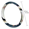thumbnail image 4 of Swan 14.5 Inch Printing PVC Leather Steering Wheel Cover Auto Accessories, Steering Wheel Covers Car Wheel Covers, 4 of 6