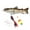 E, variant on Electric Fishing Lure with Hooks USB Rechargeable LED Luminous Swimbait Robotic Artificial Bait Fishing Accessories