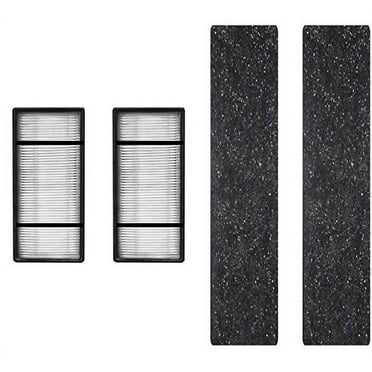 Nispira 2 True HEPA 2 Carbon Pre Filter H / B for Honeywell Air Purifier HPA050 /150 HPA060 /160 HHT055 /155