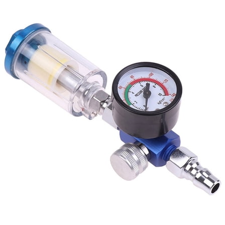 Pneumatic Air Regulator Gauge Water Trap Filter Tool JP Adapter Accessories
