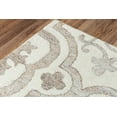 thumbnail image 3 of Rizzy Rugs Matrix Area Rug MRX101 Ivory Curves Angled 8' 6" x 11' 6" Rectangle, 3 of 3