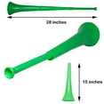 thumbnail image 2 of Windy City Novelties Collapsible Stadium Horn - 28" - Green, 2 of 6