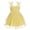 Yellow Daisy, variant on IDOPIP Baby Girls Tutu Dress Summer Sleeveless Ruffle Tulle Sundress Backless Party Princess Dresses