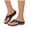 B, variant on Women's Platform Flip Flops Stylish Hollow Out Comfortable Wedges Sandals Lightweight Slip On Backless Beach Sandal