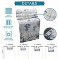 thumbnail image 6 of Blue Jellyfish Coastal Table Runner 72 Inches, Beach Starfish Nautical Coral Retro Bed Runner Dresser Scarves Tabletop for Indoor Outdoor Parties/Ceremony/Banquet, 14" x 72", 6 of 9