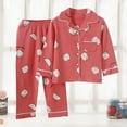 thumbnail image 3 of Youmylove Child Pajamas New Children Cute Printed Spring Autumn Homewear Pants Set Kids Sleepwear Nightwear Casual 2PCS Set Stylish Streetwear, 3 of 3