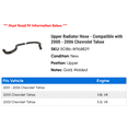 thumbnail image 2 of Upper Radiator Hose - Compatible with 2000 - 2006 Chevy Tahoe 2001 2002 2003 2004 2005, 2 of 2