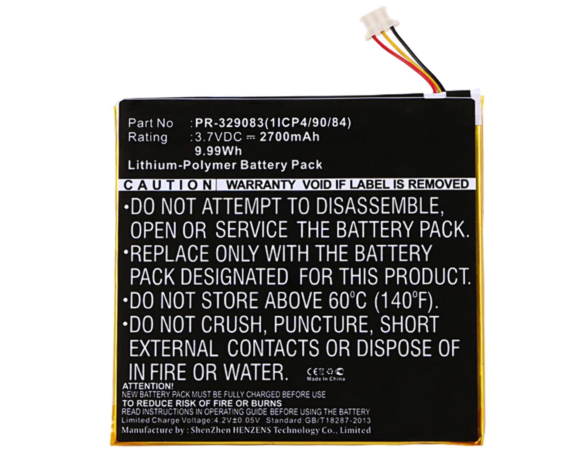 NEW Genuine Li-ion Battery For Acer PR-2874E9G 1ICP3/74/149 3.8V 4500mAh 17.1Wh
