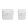 thumbnail image 3 of 5L Press-Type Pickle Jar Food-Grade Plastic Fermentation Container with Pressure Seal Lid for Crisp Homemade Pickles, Kimchi, Sauerkraut FAJHHA | A, 3 of 8