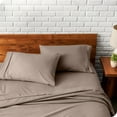 thumbnail image 4 of Bare Home  Double Brushed Pillowcase Set (Set of 2) Taupe King, 4 of 5