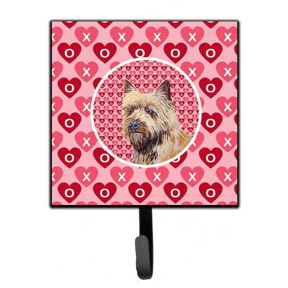 Cairn Terrier Hearts Love and Valentines Day Portrait Leash or Key Holder