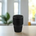 thumbnail image 6 of HEMOTON  50 Pcs Plastic Nursery Pots Plant Nets for Hydroponics Black, 6 of 8