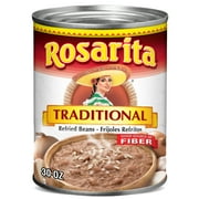 Rosarita Traditional Refried Beans, 30 oz.