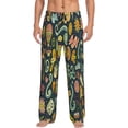 thumbnail image 1 of Balery Colorful Hippie Pantalones de pijama para hombre, pijama ultraligero, pantalón de descanso-3X-Large, 1 of 6