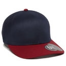 Navy/red