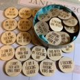 thumbnail image 4 of HUGFEGWE Funny Affirmation Discs, Mini Sweary Affirmation Discs, Positive Discs, Swear Discs Self-Improvement Encouragement Confirmation Card for Family, Friends, Colleagues, Classroom CJB91-9464, 4 of 5