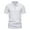White, variant on RKSTN Polo Shirts for Men Printing Buttons Slim Fit Turn-down Collar Shirts Short Sleeve Fashion Casual Blouse Tops
