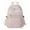 Beige, variant on Quilted Backpack for Women Girl Laptop Bag Lightweight Casual Travel Bag Fashion Top Handle Daypack
