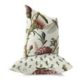 thumbnail image 3 of Fluttering Flora Indoor/Outdoor Pillow with Removable Cover in Green 26x26, 3 of 6