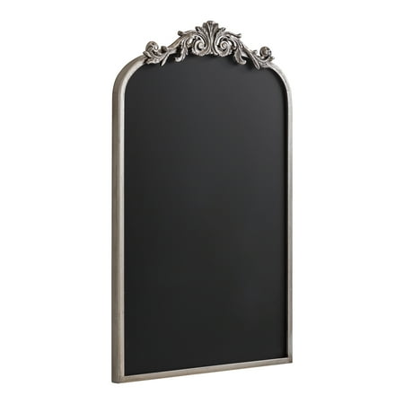 UPC: 0032231634181 | Kate and Laurel Arendahl Arch Chalkboard  Silver  19 x 31  Framed Arched Ornate Vintage Magnetic Chalkboard for Unique Display  Decoration  and Organization