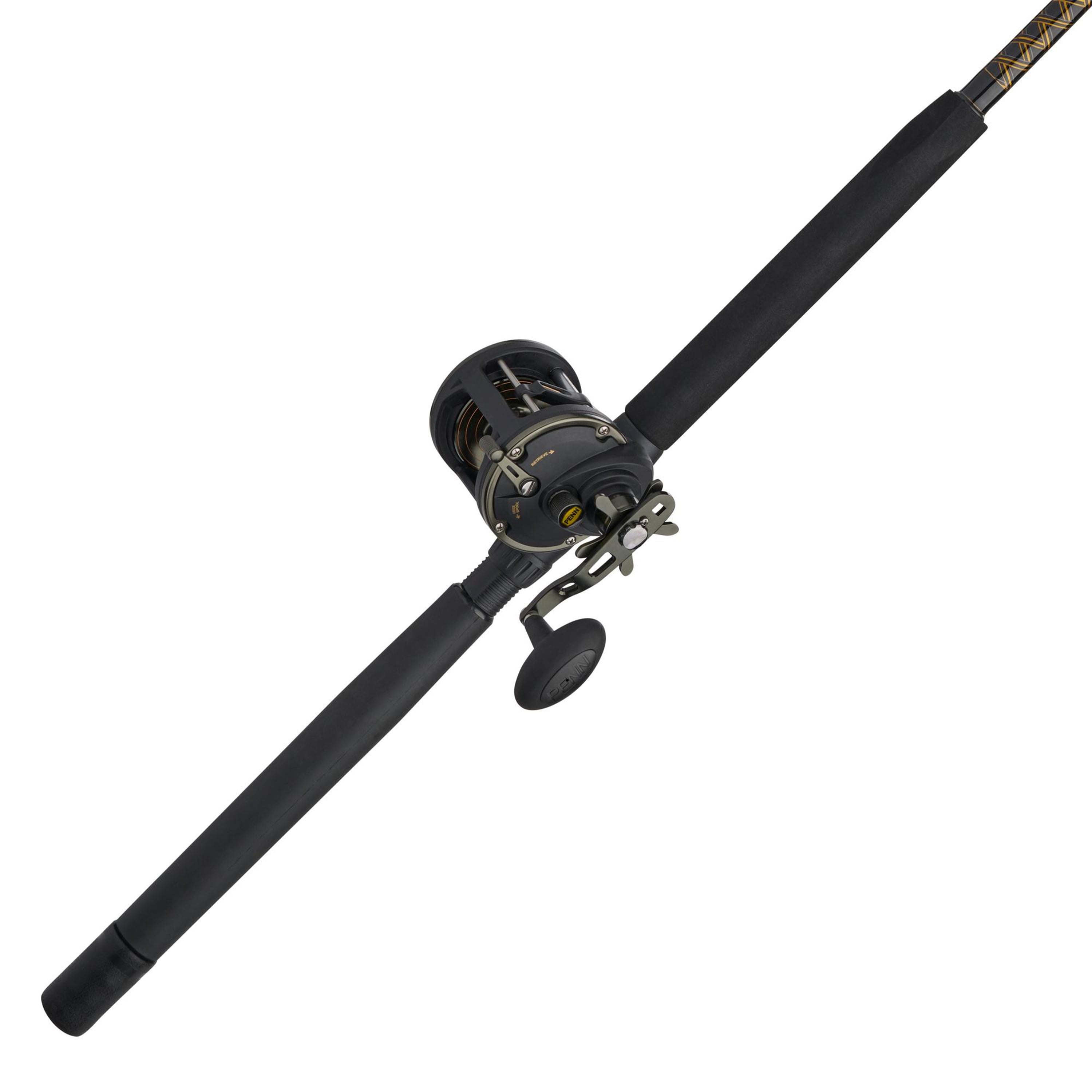 PENN Squall® II Level Wind Combo, 7' Medium Fishing Rod, 20 Size