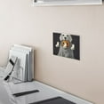 thumbnail image 5 of Yayeee Toggle Light Switch Wall Plate 2-Gang 4.56"x4.48" Decorative Outlet Cover, White Halloween Dog, 5 of 7