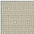 thumbnail image 5 of SAFAVIEH Linden Alvena Geometric Area Rug, Cream/Aqua, 4' x 6', 5 of 7