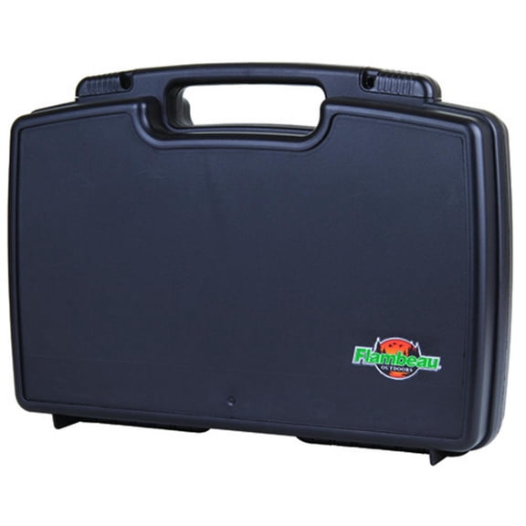 Flambeau Outdoors, 17in Large Pistol Case, 17inches, Black, Plastic