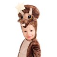 thumbnail image 3 of Toddler Tiny Dinosaur Costume Hatching Triceratops Costume, 3 of 12