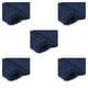 thumbnail image 3 of Moyic Alfombrilla de secado rápido con absorción de agua excepcional Exquisita fibra artesanal Chenille Baño Azul marino 17 * 24 pulgadas Type2 NO2, 3 of 6