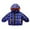 Blue, variant on Chenyin 3-12T Kids down Hooded Jacket for Boys Girls Fall Winter Letters Print Puffer Coats for Baby Thickened Warm Outerwear