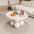 thumbnail image 3 of Mesa De té De hierro creativa De diseño De estilo crema, Mesa auxiliar moderna minimalista para sala De estar, Mesa De Centro para el hogar, decoración para habitación, 3 of 3