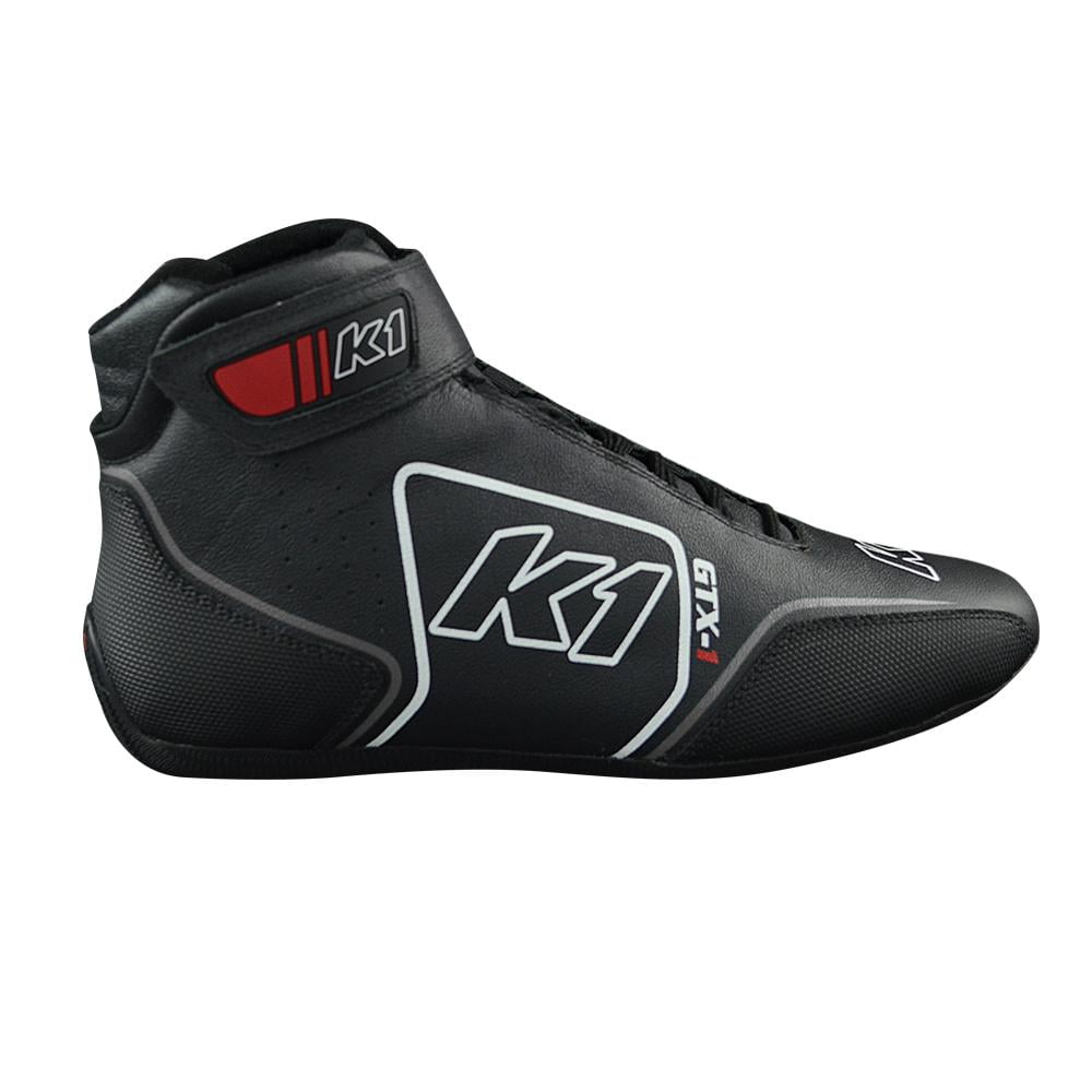 K1 RaceGear 24-GTX-W-10 GTX-1 Nomex Shoes, White, Black, Size 10 -  Walmart.com