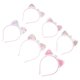 thumbnail image 2 of 6 piezas de broches para el cabello con lentejuelas y orejas de gato de arena movediza, tocado de rendimiento, estilo aleatorio, 2 of 2