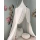 thumbnail image 1 of Dosel de gasa para cama, habitación infantil, protección contra insectos, mosquitera decorativa transpirable, color blanco, 240 x 60 x 400 cm de circunferencia inferior, 1 of 6