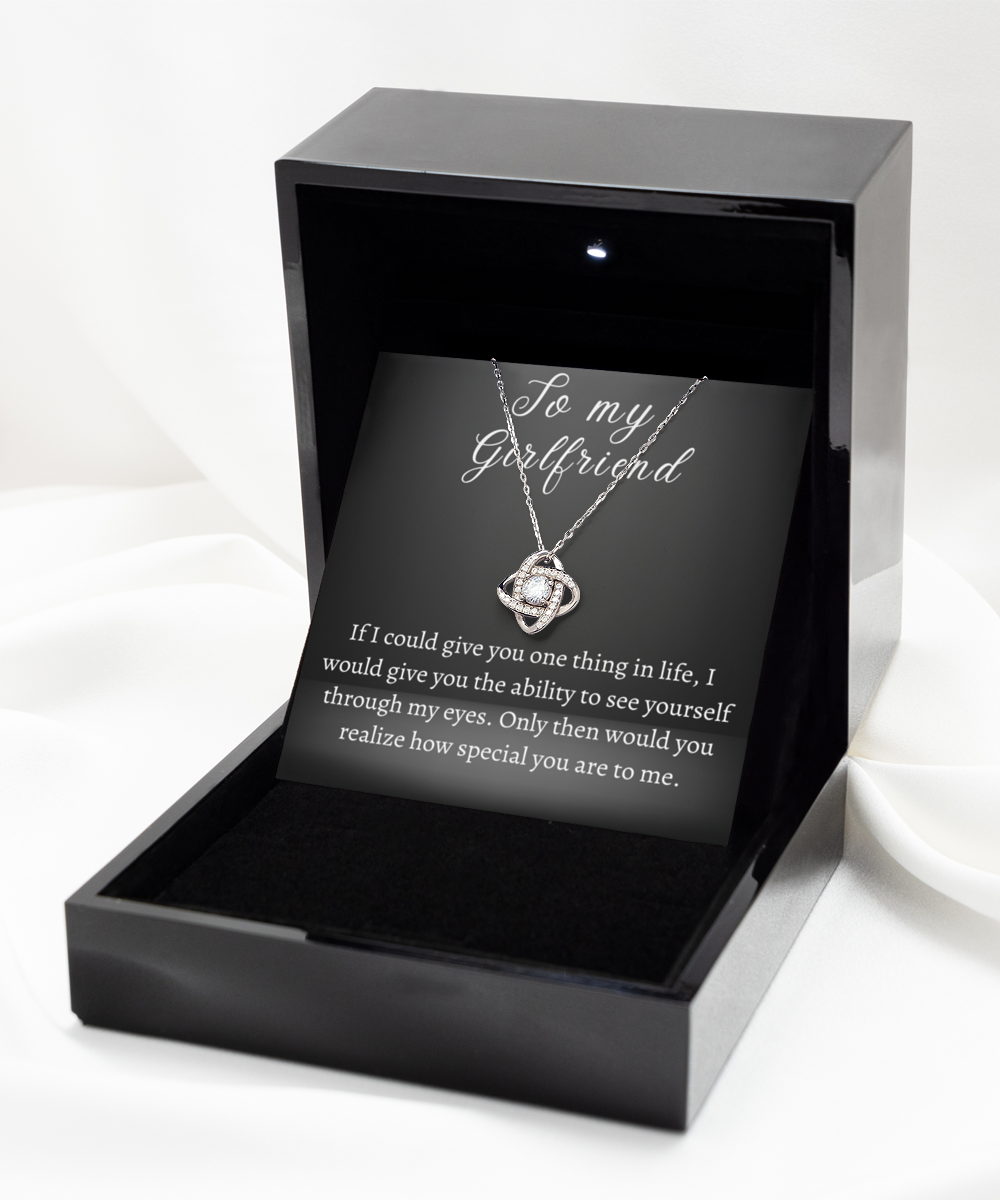 Girlfriend Gift Necklace, Valentines Day Gift Necklace, Gift From Boyfriend, To My Girlfriend Gift Necklace, Gift for Valentines Day