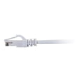 thumbnail image 3 of C2G 25 Pi Cat6a Sans Accroc Non Blindé (UTP) Patch Réseau Câble Ethernet - Blanc - Patch Câble - RJ-45 (m) vers RJ-45 (m) - 25 Pi - UTP - CAT 6a - Moulé, Sans Accroc, Échoué - Blanc, 3 of 4