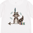 thumbnail image 4 of Inktastic Raccoon Woodland Tribal Arrow Boys or Girls Long Sleeve Toddler T-Shirt, 4 of 5