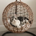 thumbnail image 4 of Sam's Pets Nala Hanging Egg Cat Condo Brown, 4 of 14