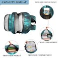 thumbnail image 3 of FORMRS Unisex School Backpack 17" Student Travel Bag with Laptop Compartment, Magical Forest, 3 of 7