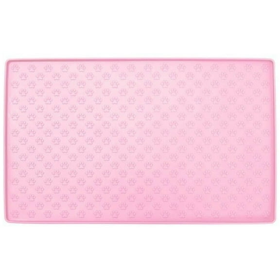Pet Meal Mat, Dog Feeding Mat 18.9 X 11.81 Inches, Suitable For Cats And Dogs, Reusable.