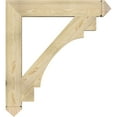 thumbnail image 3 of Ekena Millwork 6"W x 40"D x 44"H Merced Arts & Crafts Rough Sawn Bracket, Douglas Fir, 3 of 4