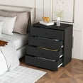 thumbnail image 5 of 1-4 Drawers Bedroom Nightstand, Wooden Drawer Dresser, Bedroom End Table Sofa Side Table with Drawer and Storage Cabinet, Living Room Furniture, 5 of 10