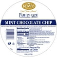 Kemps Mint Chocolate Chip Ice Cream 128 oz Pail