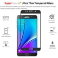 thumbnail image 3 of [2-Pack] Samsung Galaxy Note 5 SuperGuardZ Tempered Glass Screen Protector [Full Coverage, Edge-To-Edge Protection], Anti-Scratch, Anti-Shock, 3 of 4