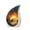 Frog-3, variant on VALERASH Frog Teardrop Urn – Large Black Cremation Urns for Human Ashes Adult Male - Flower Urns for Human Ashes- 10 Inch