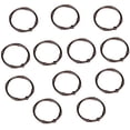 thumbnail image 6 of Utopia Alley Shower Hooks - Shower Curtain Rings for Bathroom - Rust Proof Shower Curtain Hooks for Shower Curtain or Liner - Set of 12, Oil Rubbed Bronze, 6 of 10