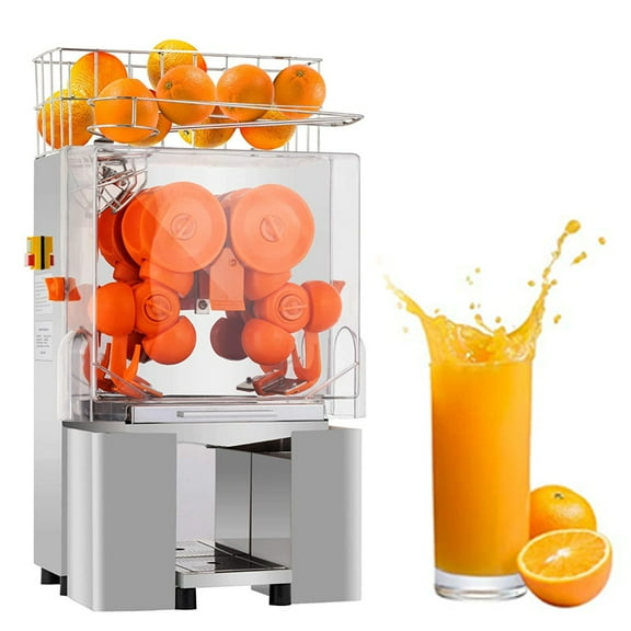 Kolice Commercial Automatic Orange Juicer Automatically Peeling Juice Beverage Machine Juice Dispenser Making Machine